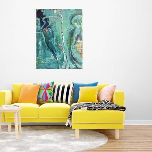 Artwork (100*130, cotton, acrylic, 039)