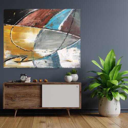 Artwork (100*130, linen, acrylic, 115)