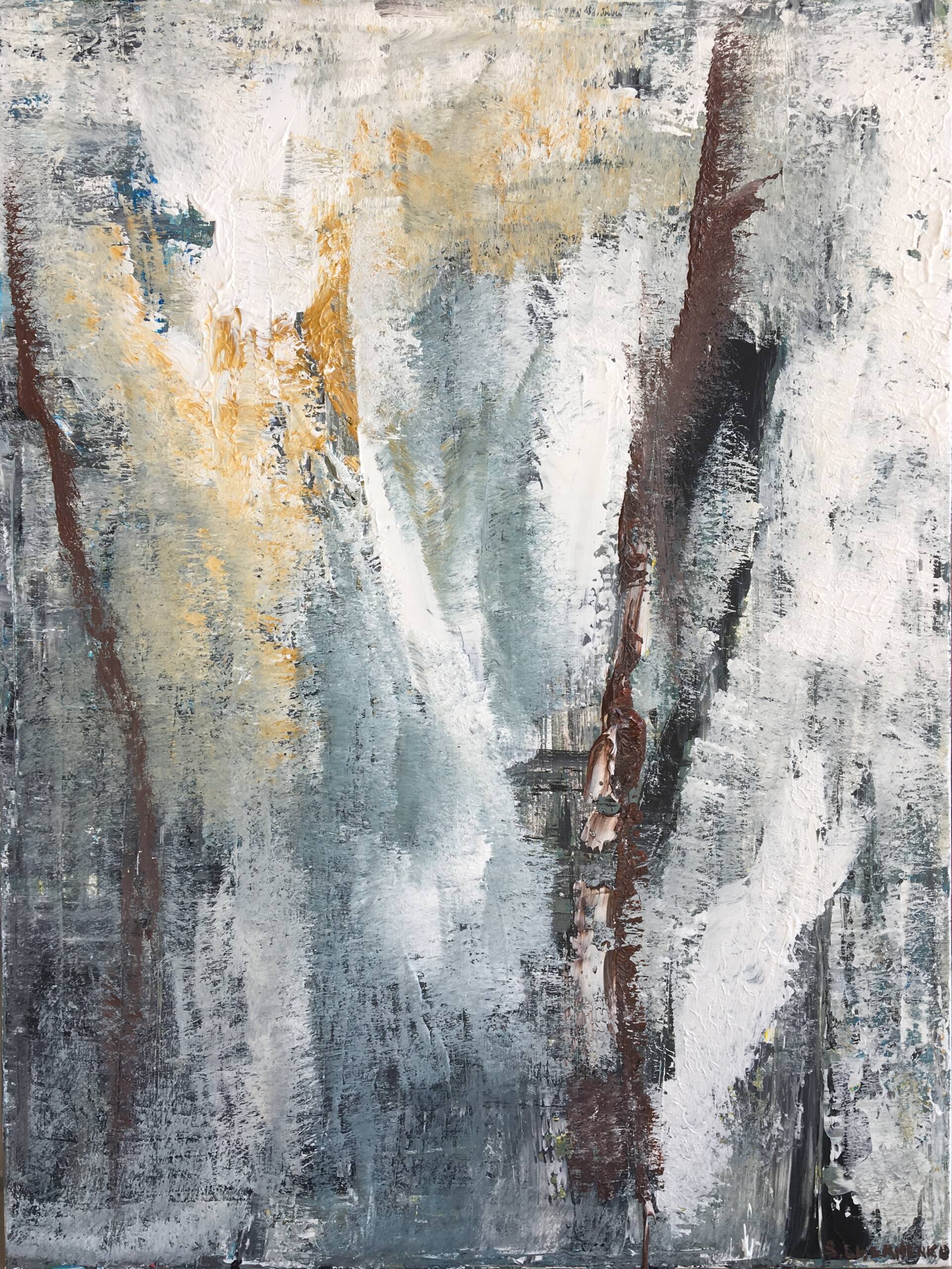 Artwork (80*60, linen, acrylic 116) - Зображення 2