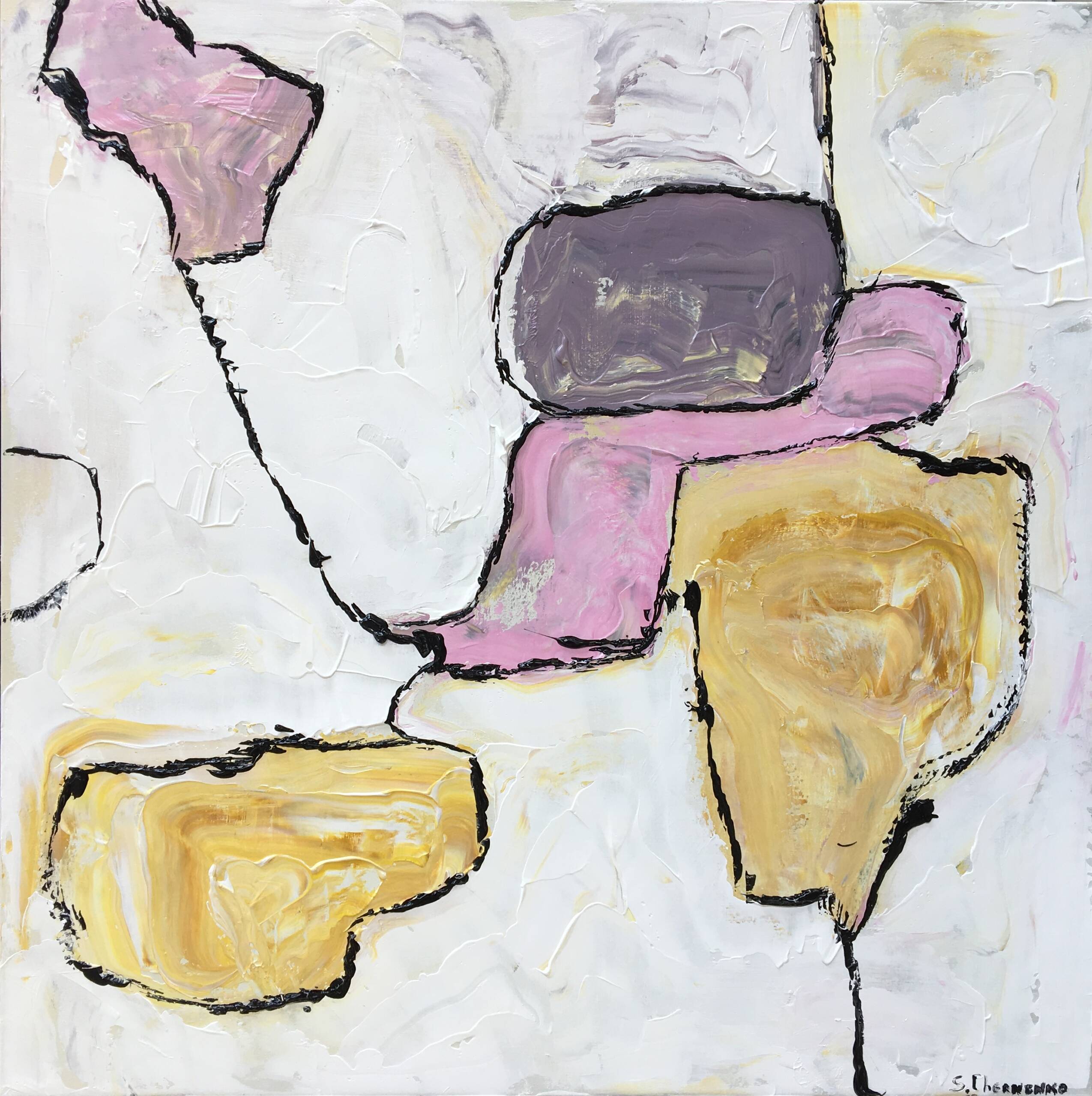 Artwork (80*80, canvas, acrylic, 126) - Зображення 2