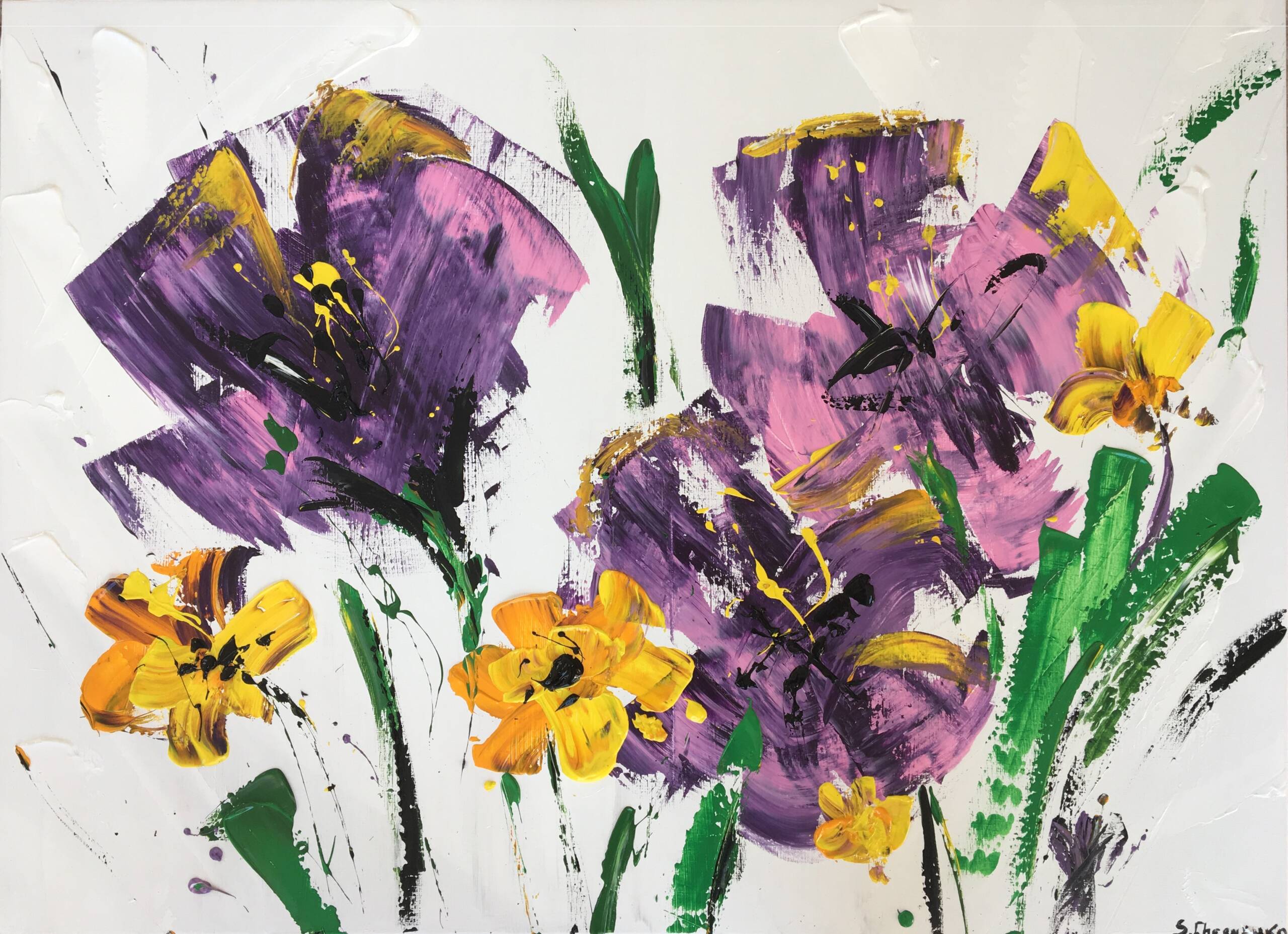 Artwork (80*110, linen, acrylic, 134) - Зображення 2