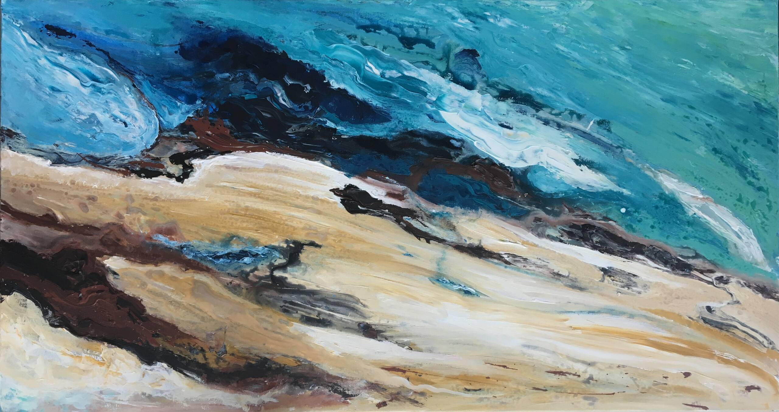 Artwork (80*150, linen, acrylic, 138) - Зображення 2