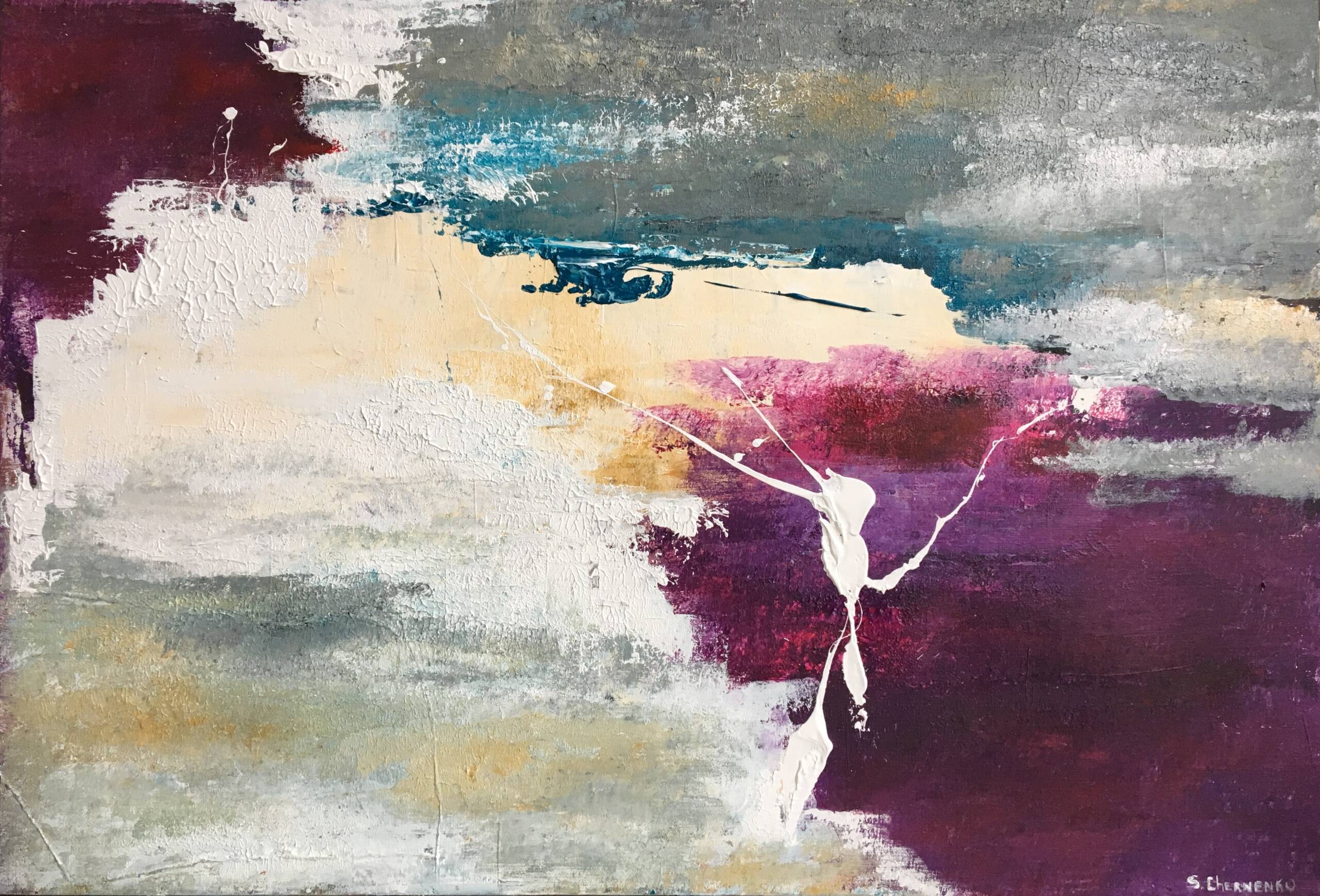 Artwork (85*125, linen, acrylic, 165) - Зображення 2