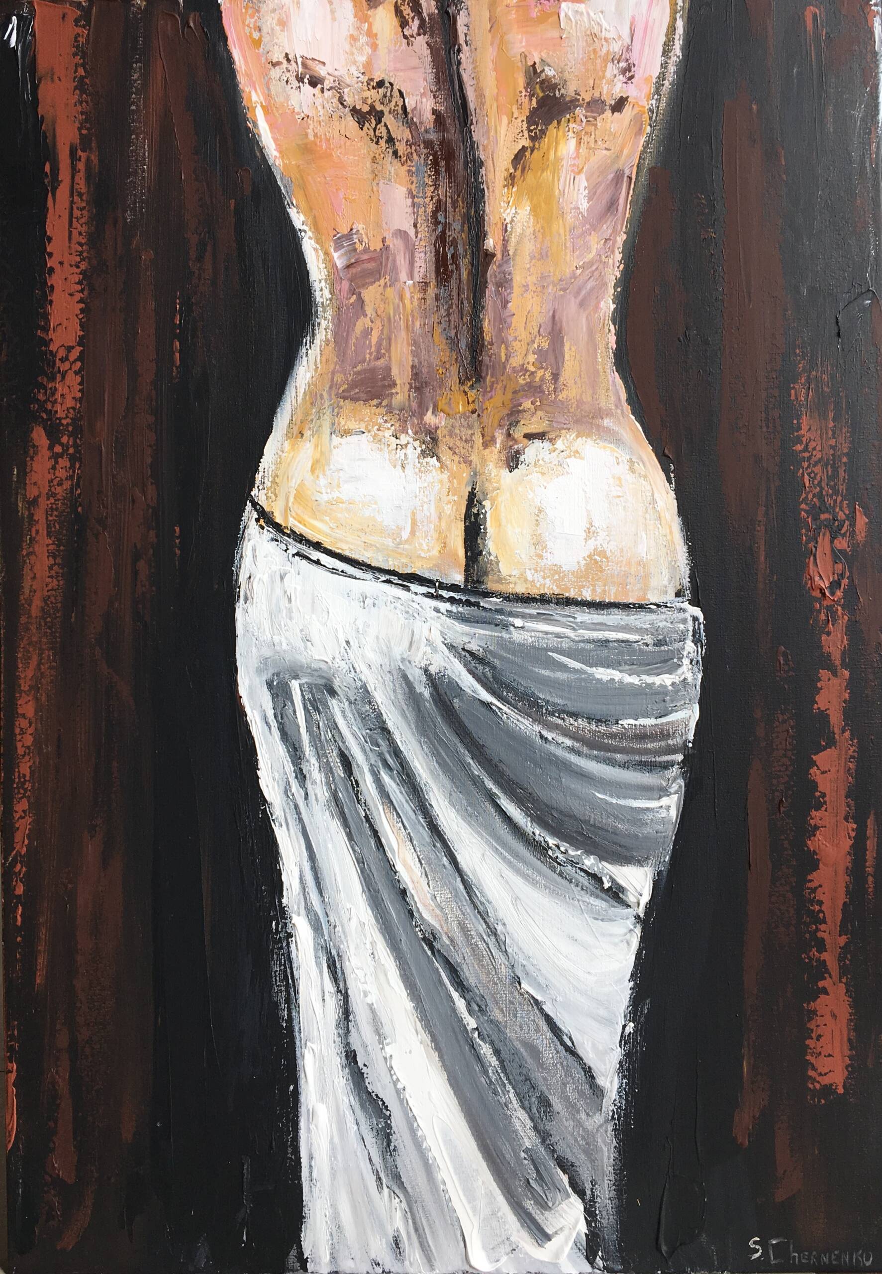 Artwork (100*70, linen, acrylic, 169) - Зображення 2