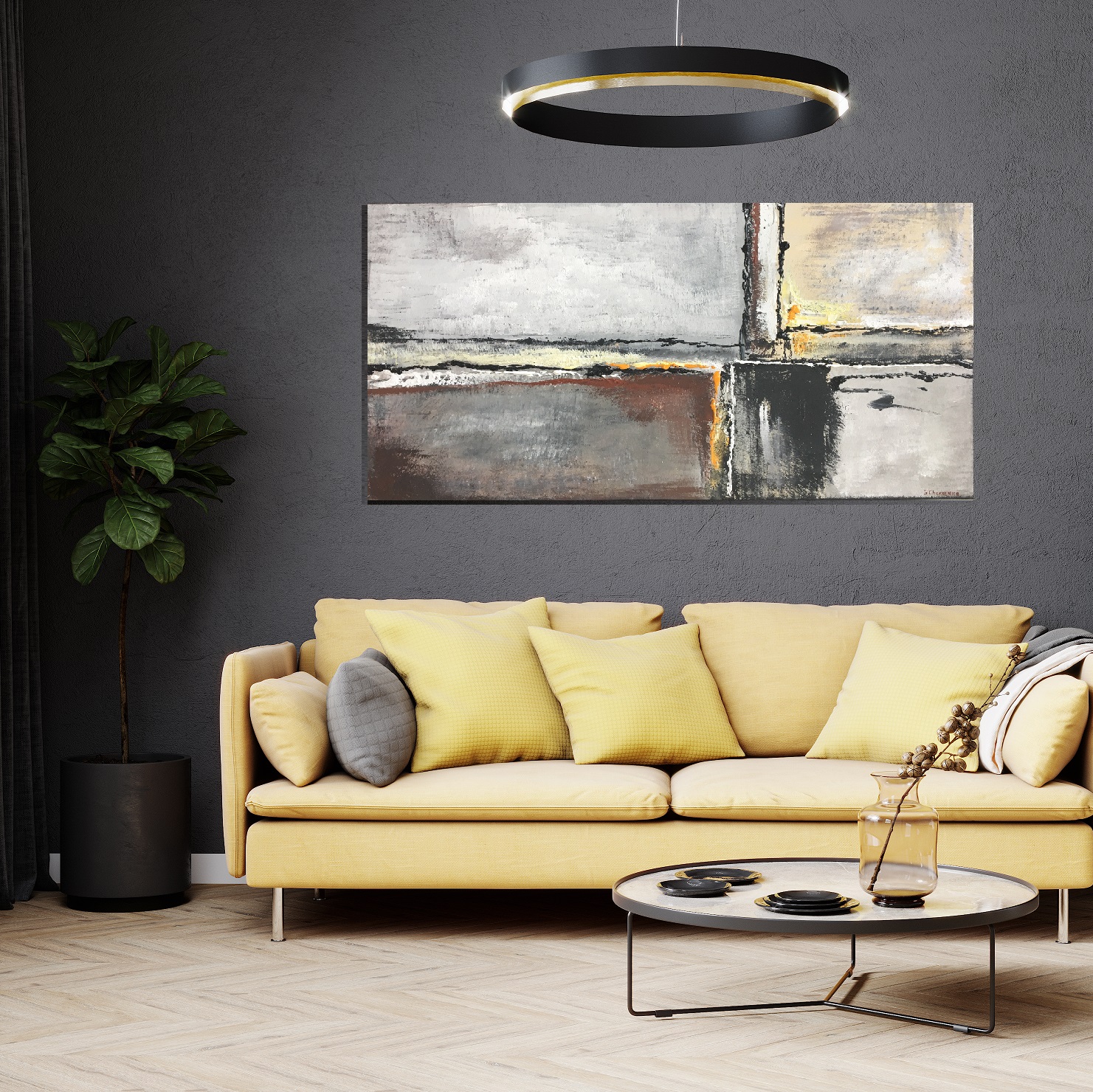 Artwork (80*160, linen, acrylic, 173)
