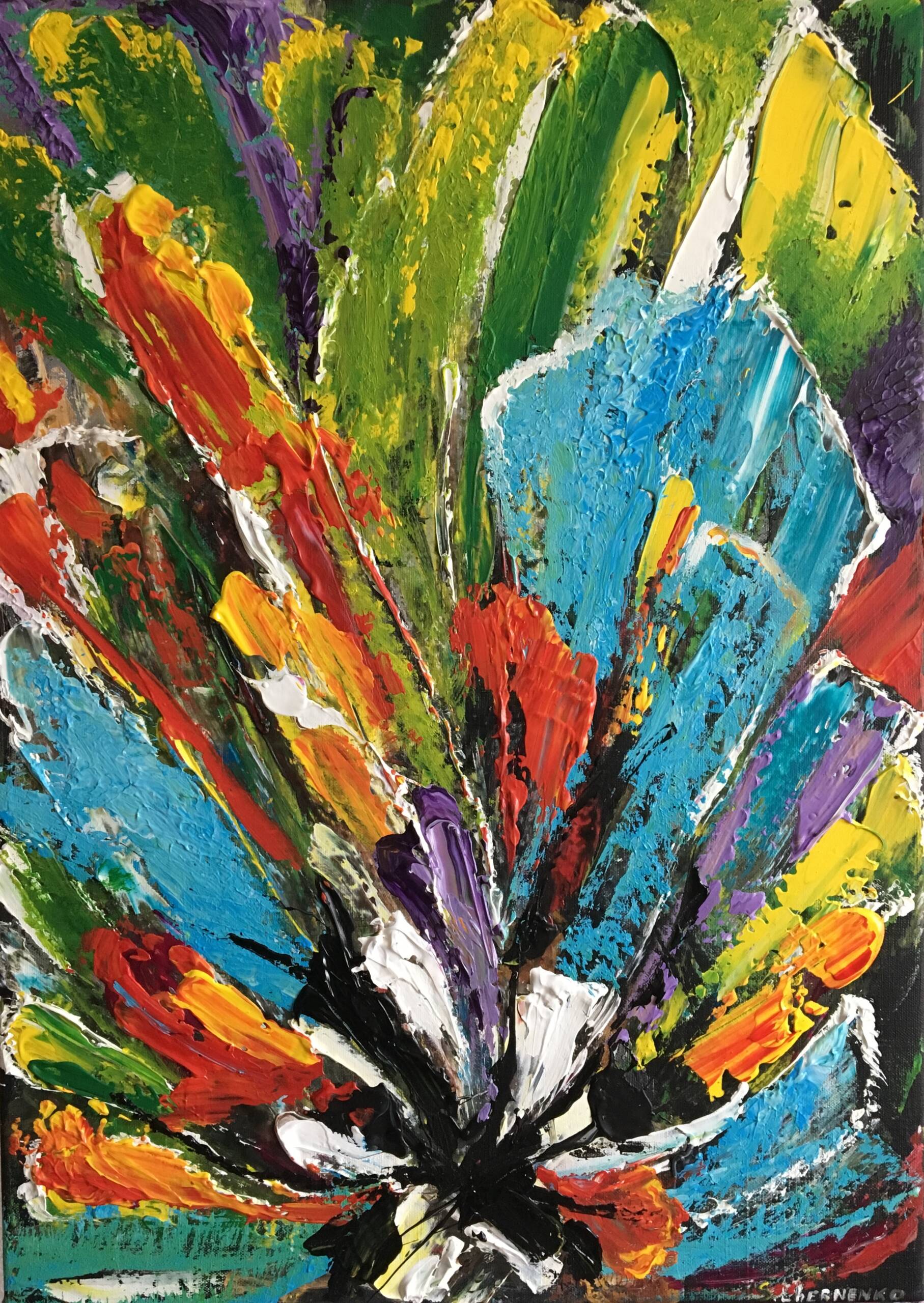 Artwork (70*50, linen, acrylic, 179) - Зображення 2