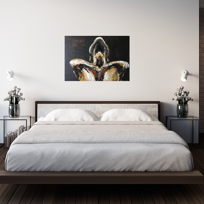 Artwork (70*100, linen, acrylic, 181)