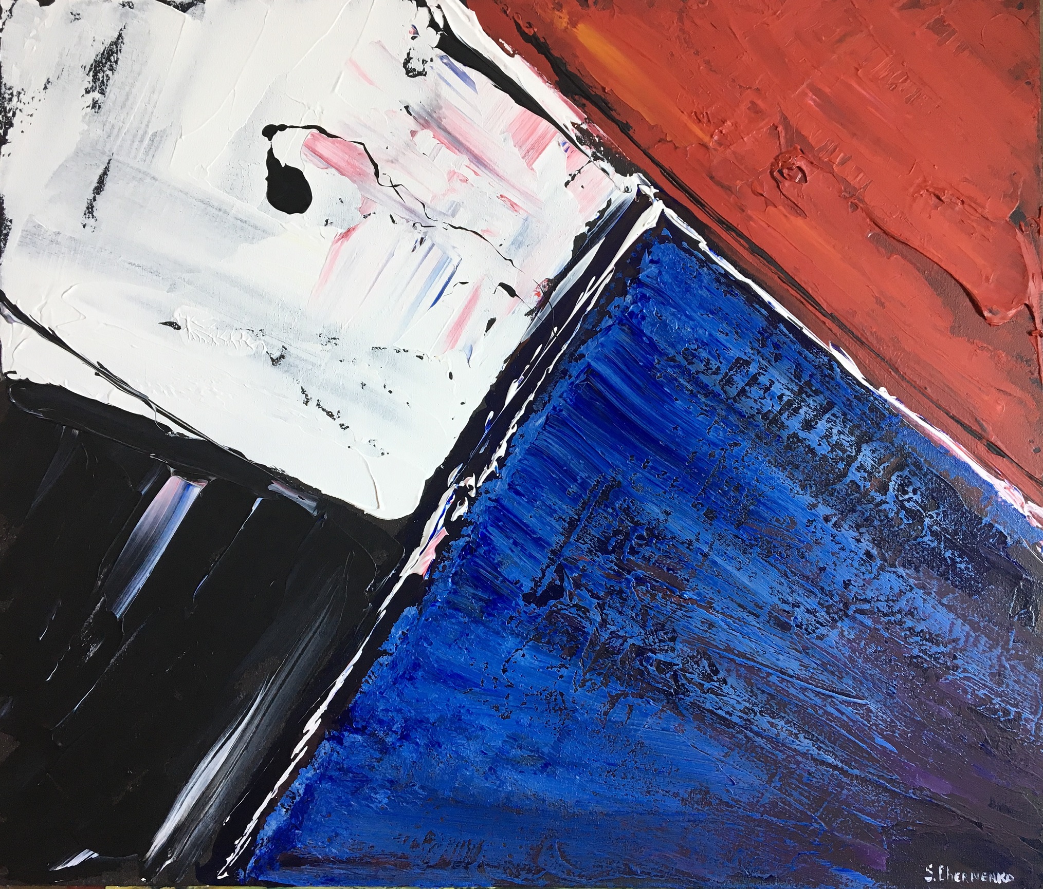Artwork (60*70, linen, acrylic, 205) - Зображення 2