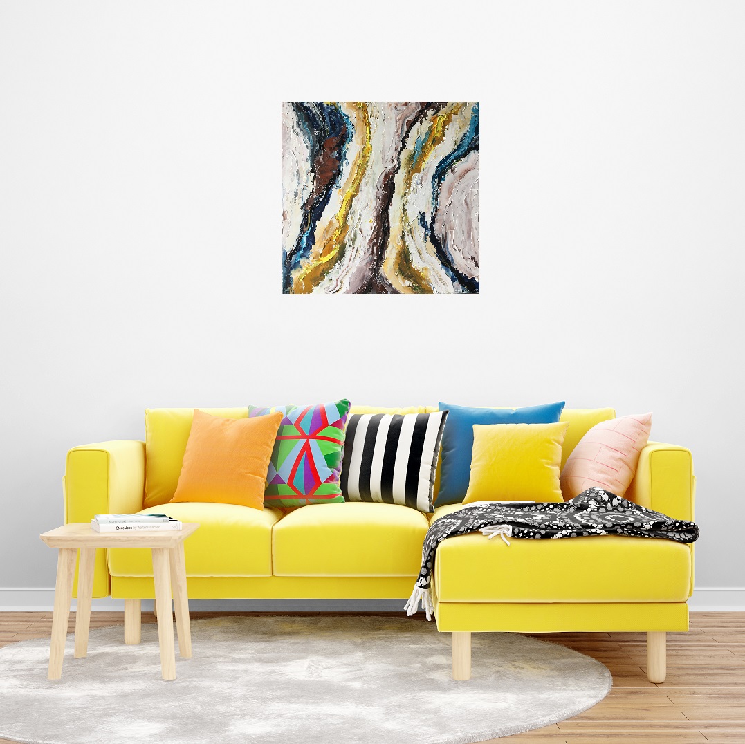 Artwork (70*70, linen, acrylic, 207)
