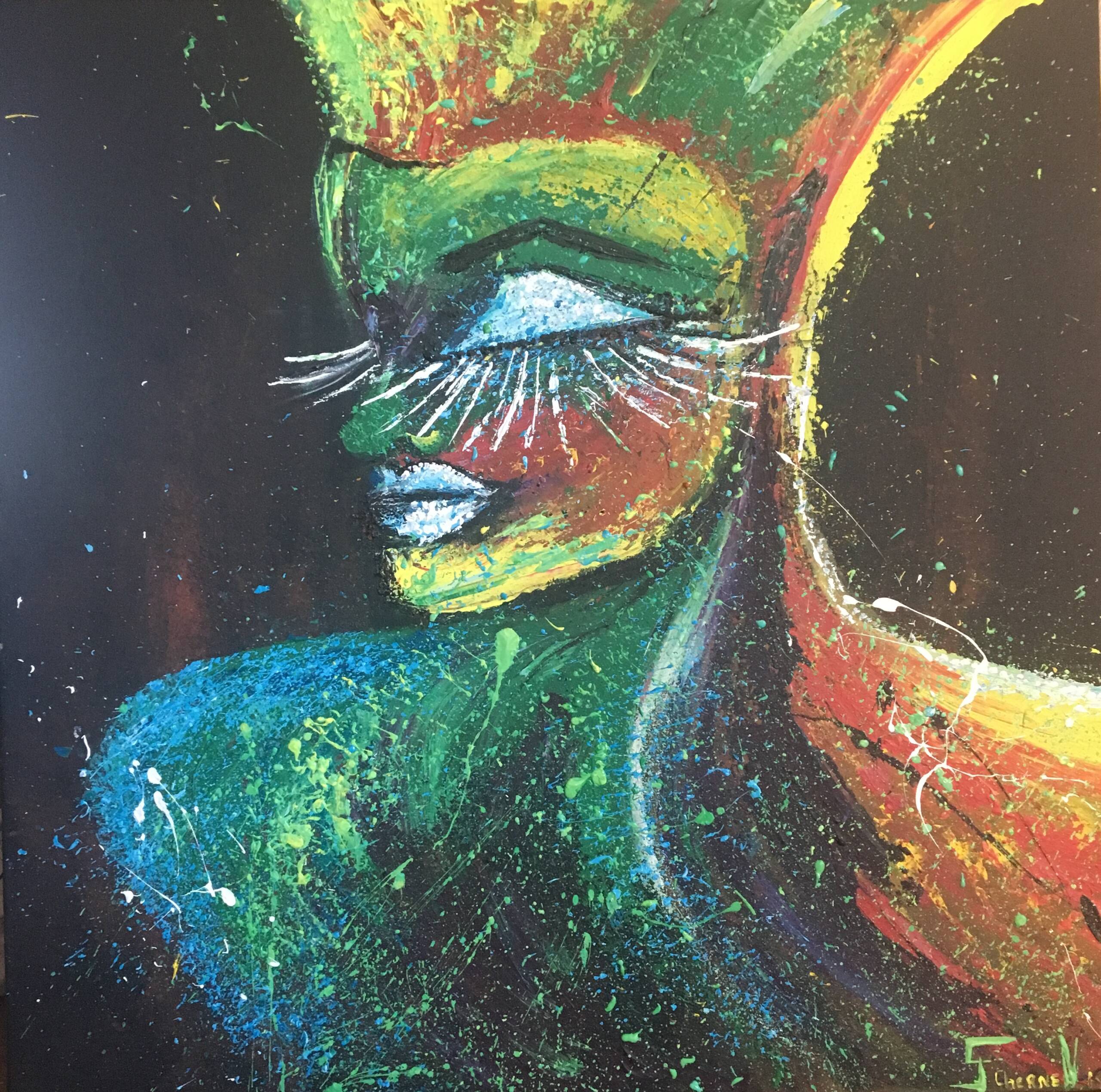 Artwork (90*90, cotton, acrylic, 210) - Зображення 2
