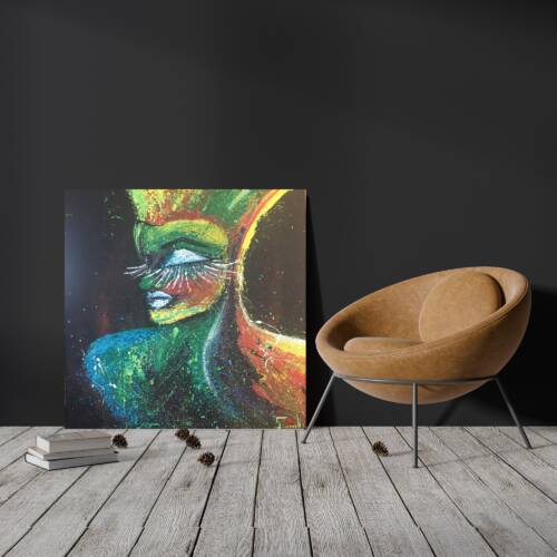 Artwork (90*90, cotton, acrylic, 210)
