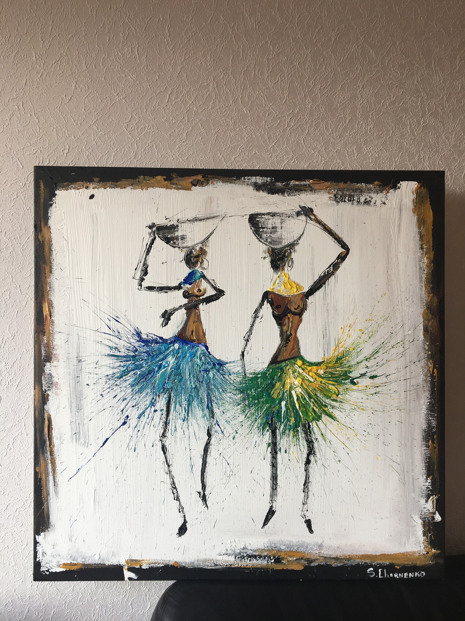 Artwork (80*80, cotton, acrylic, 233) - Зображення 2