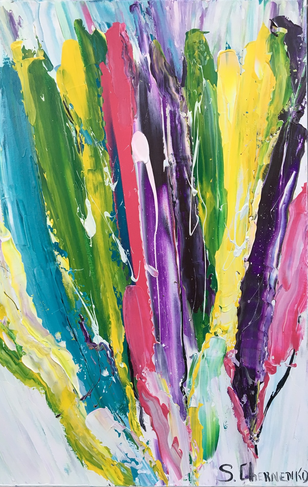 Artwork (70*45, cotton, acrylic, 268) - Зображення 2