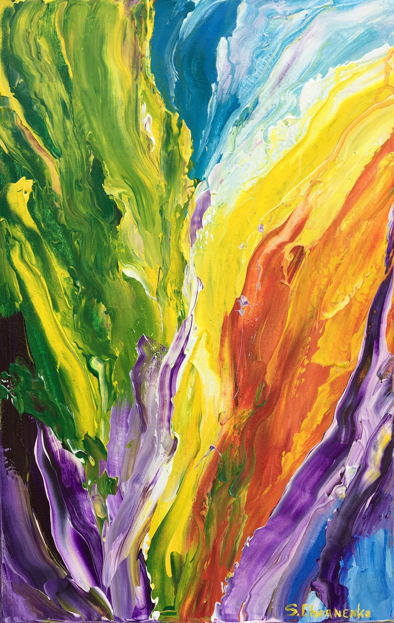 Artwork (70*45, cotton, acrylic, 271) - Зображення 2