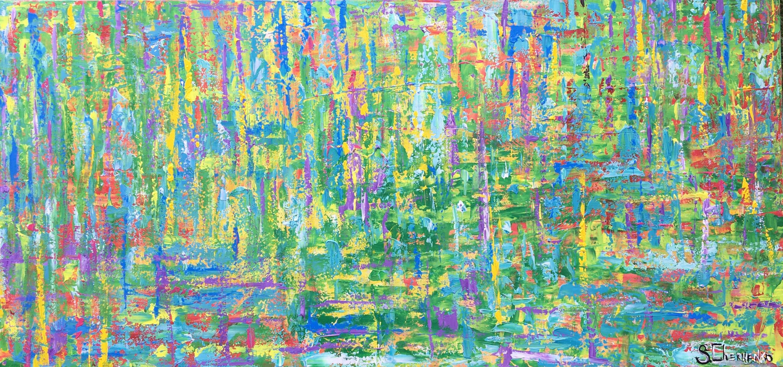 Artwork (100*210, linen, acrylic, 273) - Зображення 2