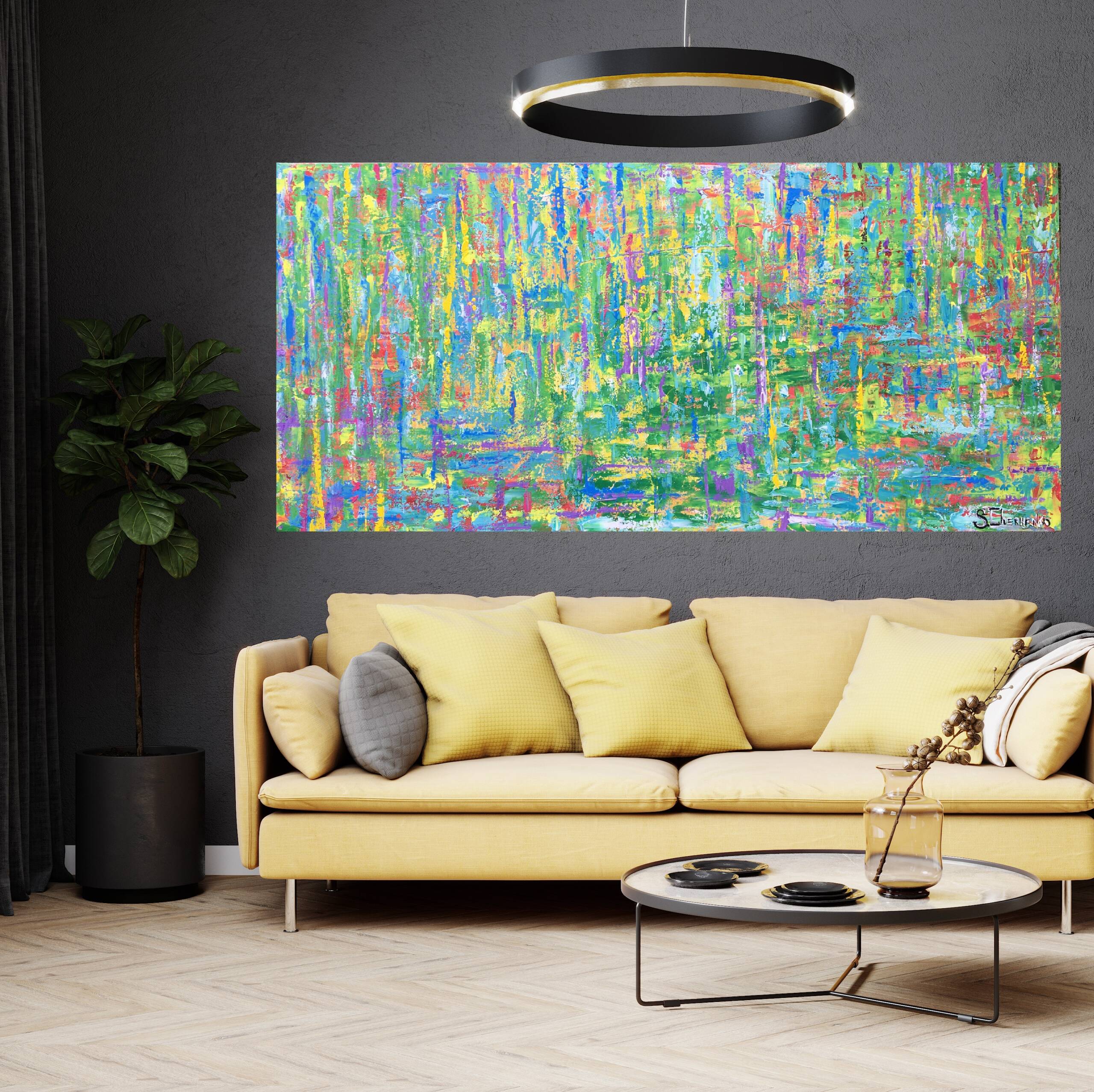 Artwork (100*210, linen, acrylic, 273)
