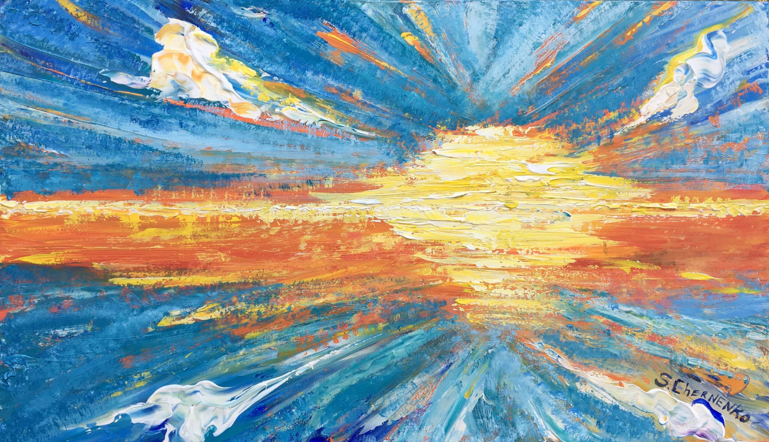 Artwork (70*120, cotton, acrylic, 275) - Зображення 2