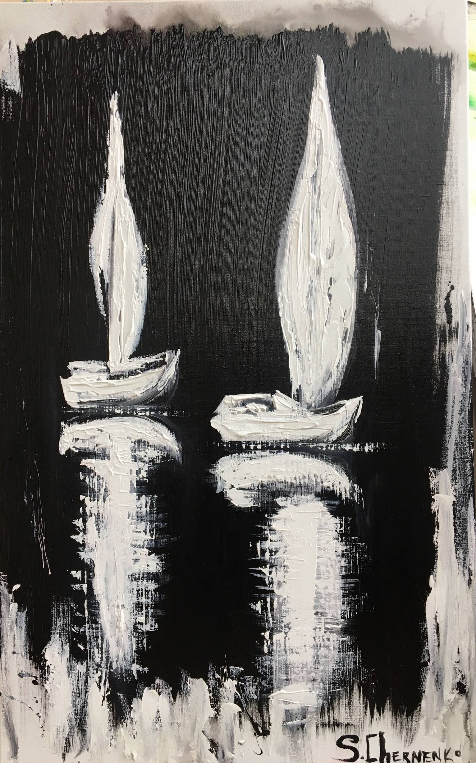 Artwork (80*50, linen, acrylic, 314) - Зображення 2