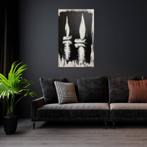 Artwork (80*50, linen, acrylic, 314)