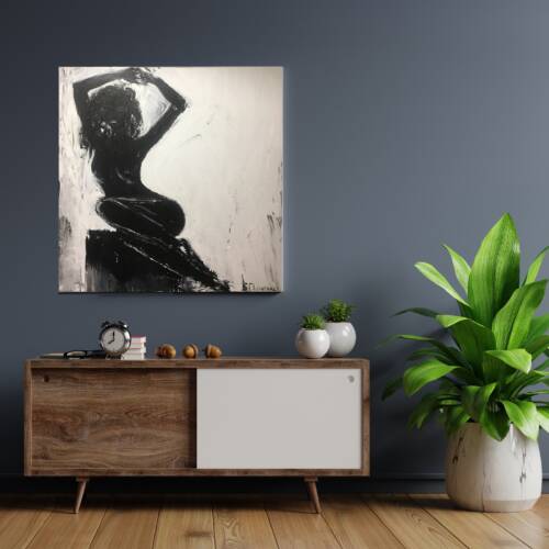 Artwork (90*90, linen, acrylic, 317)