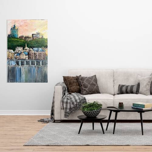 Artwork (90*60, linen, acrylic, 495-1)