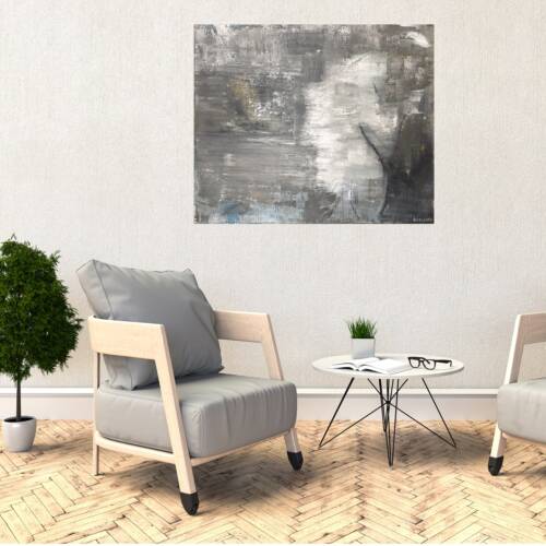 Artwork (90*110 cm, linen, acrylic, 024)