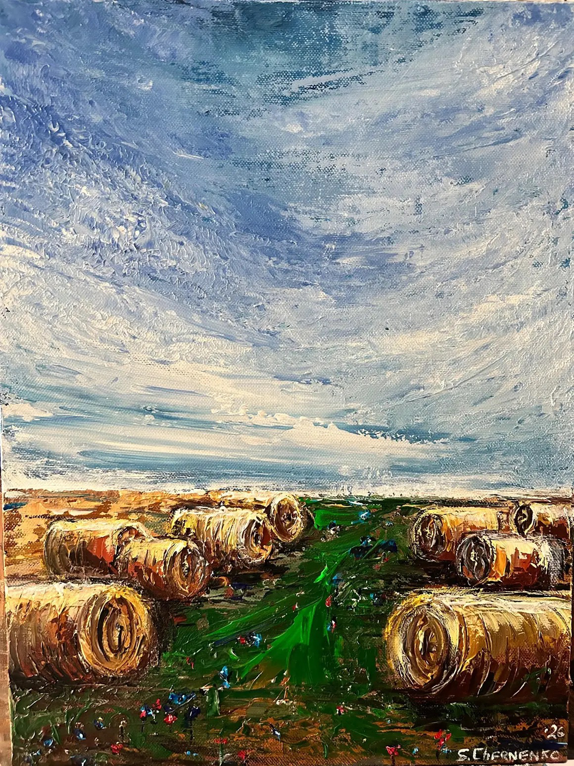 Artwork (80*60, cotton, acrylic, 525) - Зображення 2