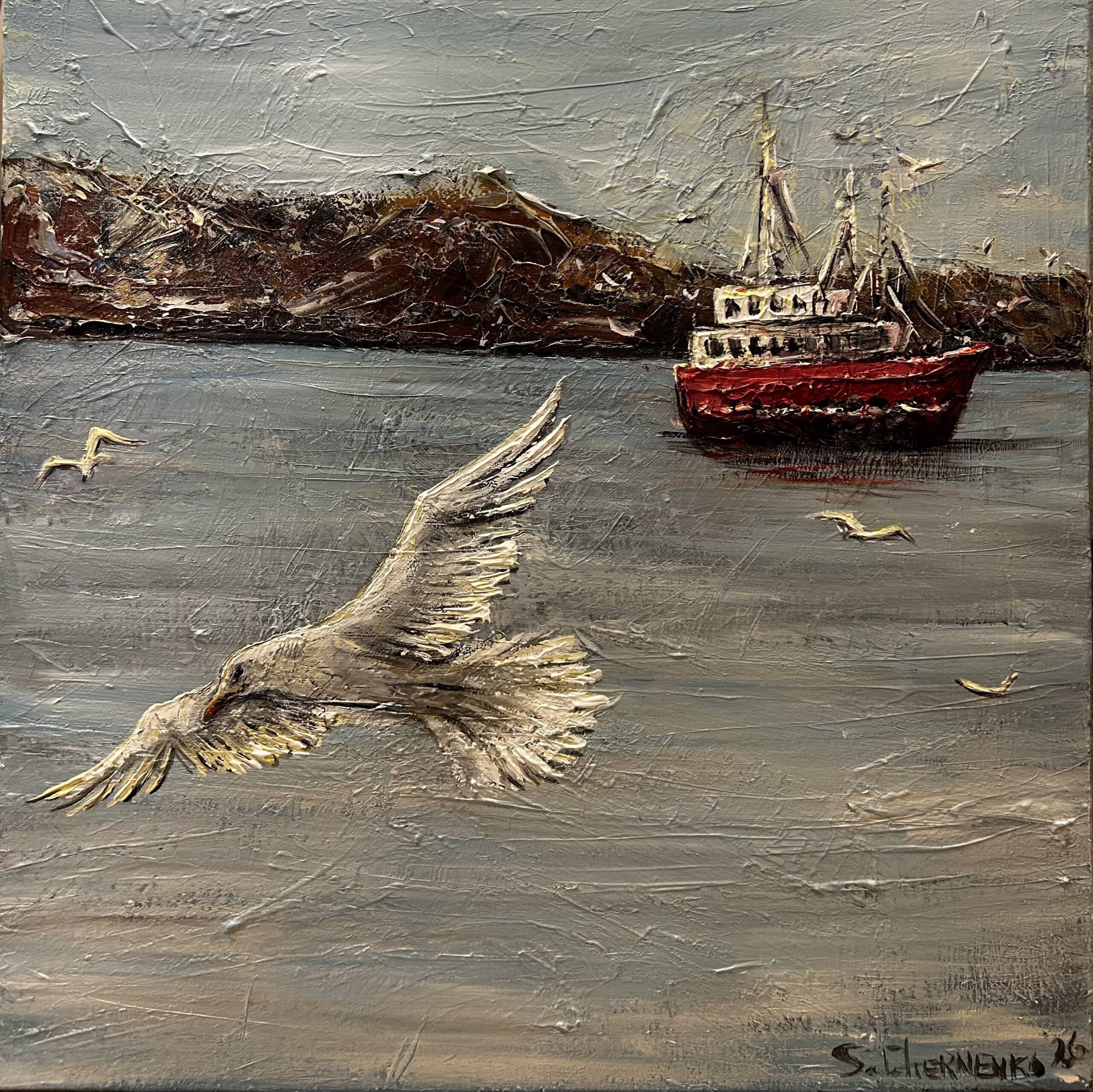 Artwork (70*70, canvas, acrylic, 527) - Зображення 2