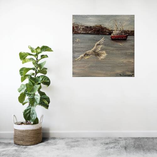 Artwork (70*70, canvas, acrylic, 527)